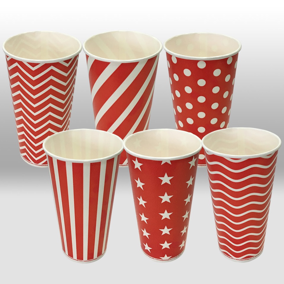 Paper Cups for cold Beverages LolliPop by Papperskopp